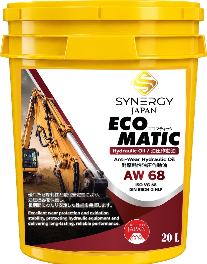 ECO MATIC AW 68 hydraulic oil 20 L